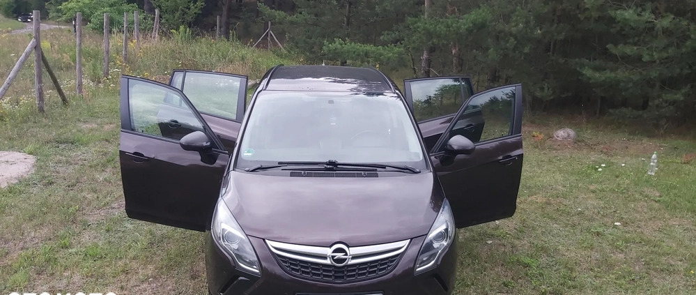 Opel Zafira cena 26000 przebieg: 185345, rok produkcji 2013 z Szczecinek małe 137